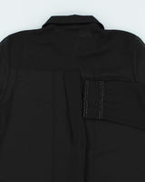 Guess Sheer Beaded Blouse - S
