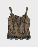 Marina Beaded Cami Top - S