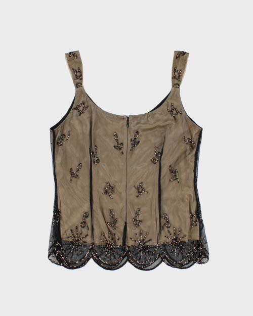 Marina Beaded Cami Top - S