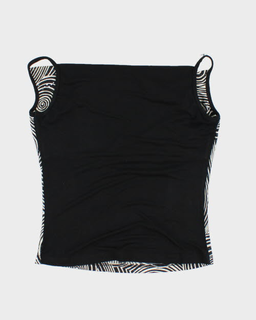 Y2k 00s Seduction Cowl Neck Cami - S