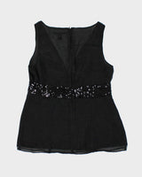 Kenneth Cole Sequin Top - M