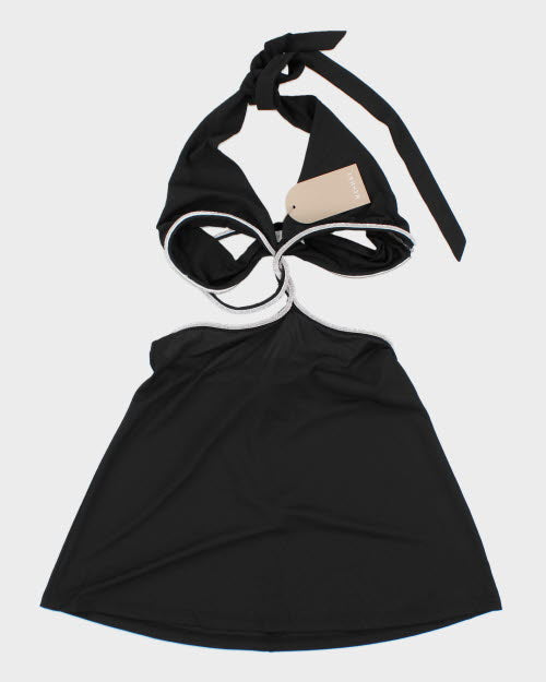 Deadstock Meshki Cut-out Halter Top - S
