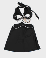 Deadstock Meshki Cut-out Halter Top - S
