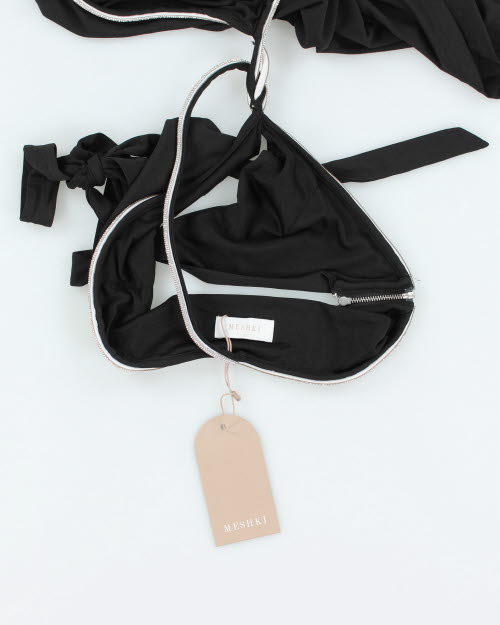 Deadstock Meshki Cut-out Halter Top - S
