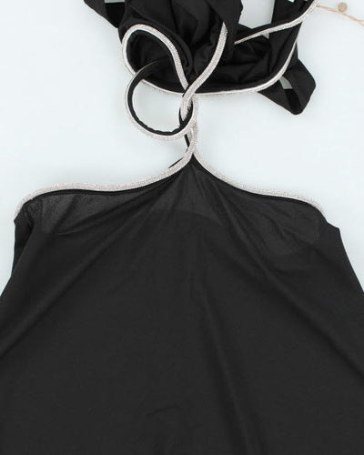 Deadstock Meshki Cut-out Halter Top - S