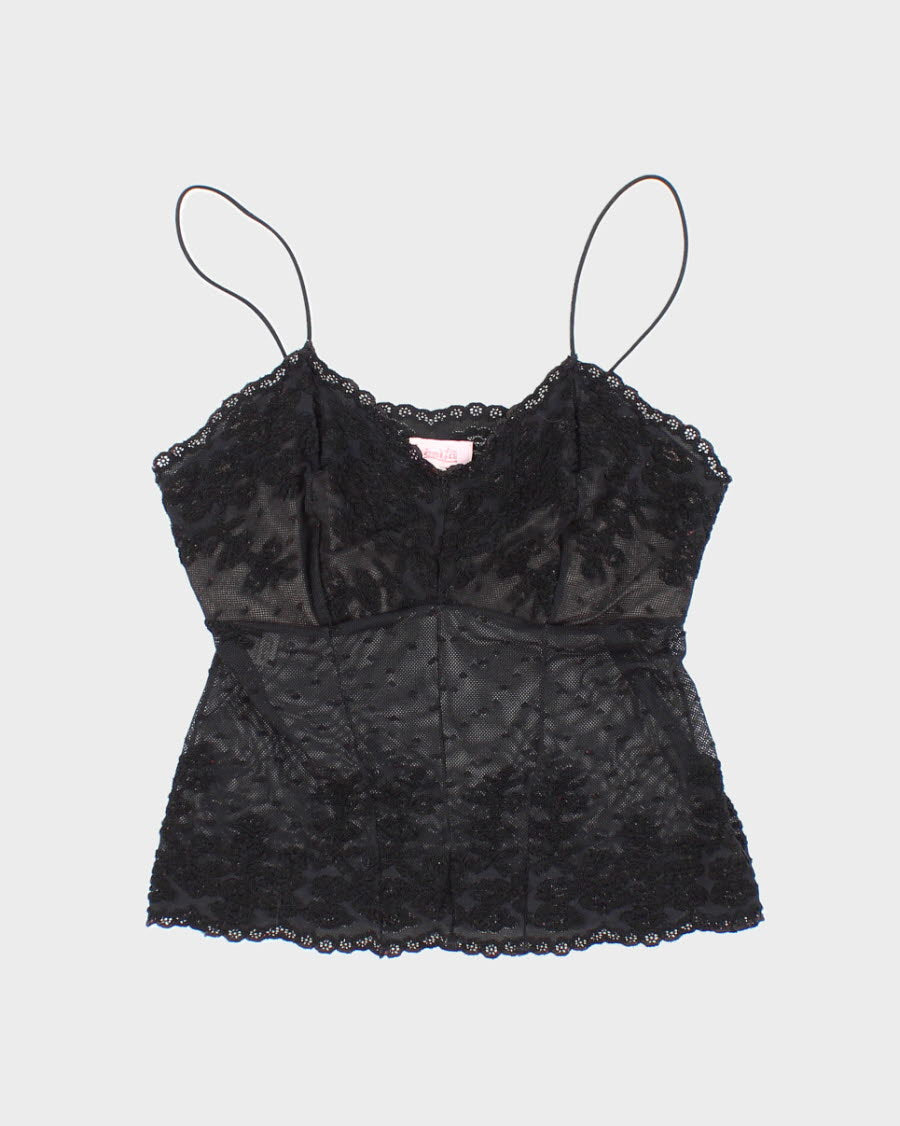 Y2k 00s Beija Lace Cami - XS