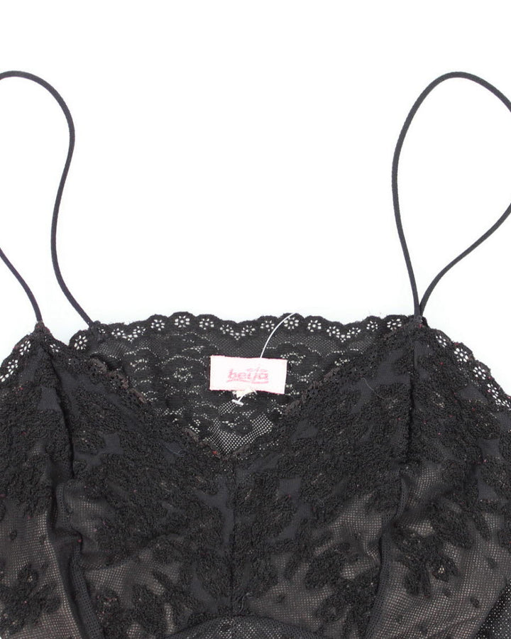 Y2k 00s Beija Lace Cami - XS