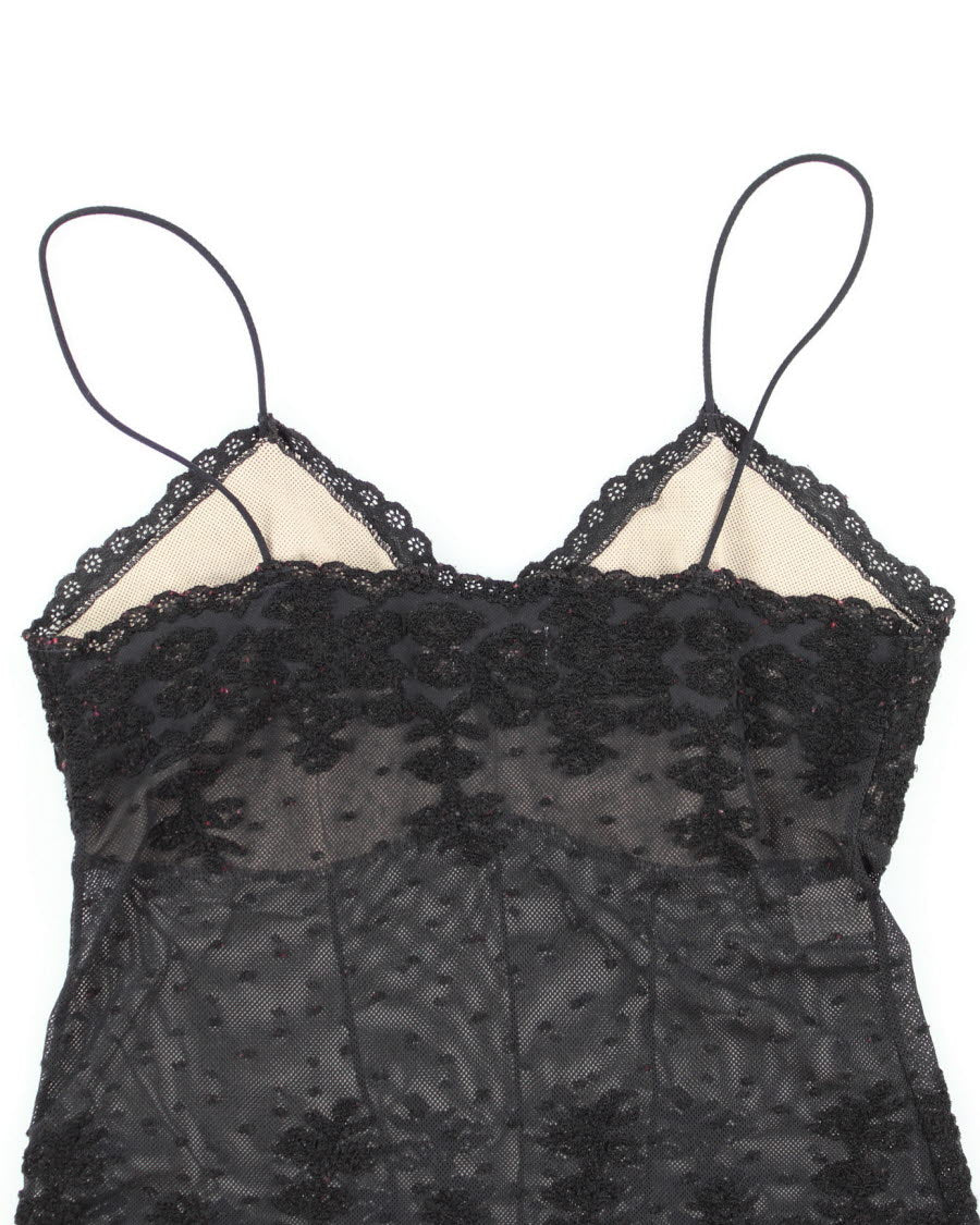 Y2k 00s Beija Lace Cami - XS