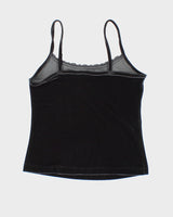 Y2k 00s Jessica Velvet Cami - S