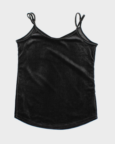 Y2k 00s Velvet Cami - M