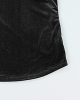 Y2k 00s Velvet Cami - M