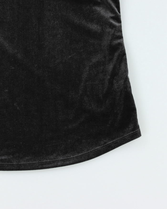 Y2k 00s Velvet Cami - M