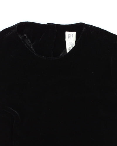 Vintage Gap Button-up Velvet Top - S