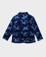 Vintage 90s Velvet Blouse - S