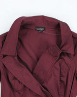 Vintage Y2k 00s Le Chateau Iridescent Blouse - XS
