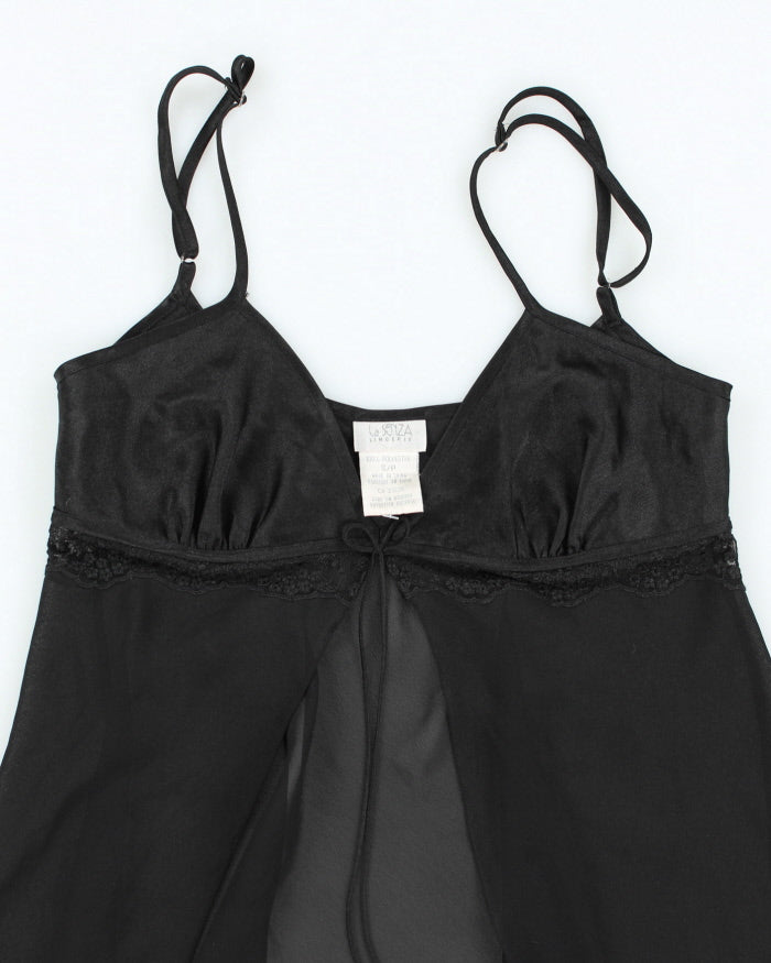 Y2k 00s La Senza Black Cami - S