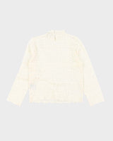 Christian Dior Wool Lace Blouse - M