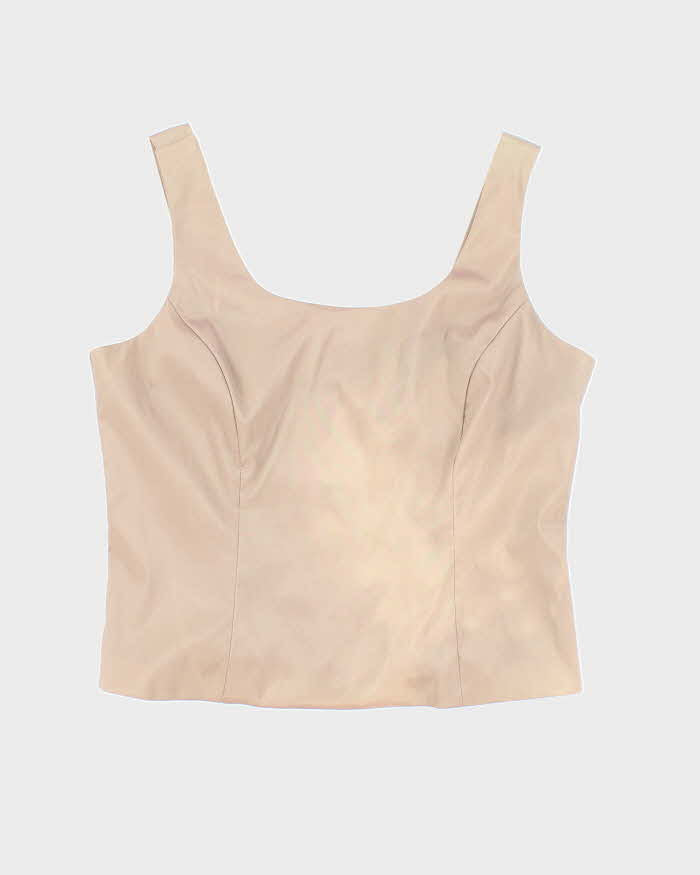 Y2k 00s Bellissima Shiny Top - M