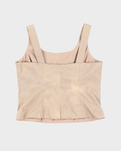 Y2k 00s Bellissima Shiny Top - M