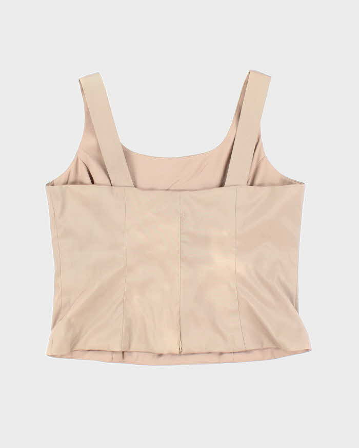 Y2k 00s Bellissima Shiny Top - M