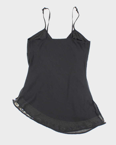 Y2k 00s Suzy Beaded & Embroidered Cami - M