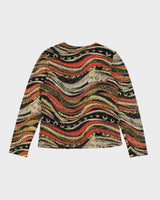 Vintage 90s Laura Ashley Mesh Pattern Top - L