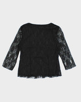 Y2k 00s B.i.y.a.y.c.d.a Lace Top - M