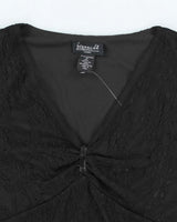 Y2k 00s B.i.y.a.y.c.d.a Lace Top - M