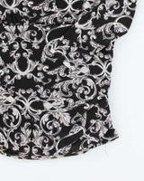 Y2k 00s Suzy Shier Pattern Top - M