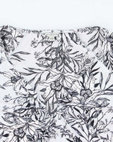 Y2k 00s Guess Floral Long Sleeve Top - M