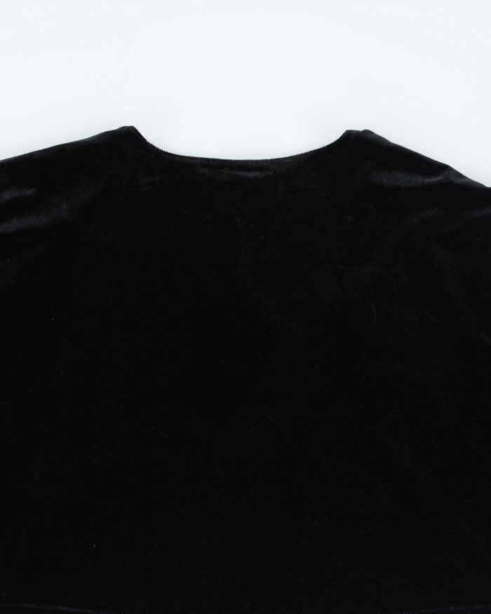 Vintage 90s M Studio Velvet Bolero - M