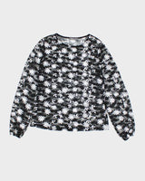 Y2k 00s Suzy Shier Mesh Floral Top - M