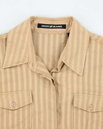 Y2k 00s DKNY Long Sleeve Shirt - M