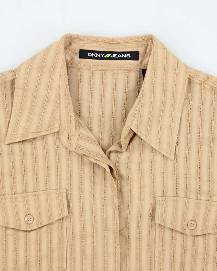 Y2k 00s DKNY Long Sleeve Shirt - M