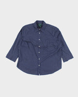 Ralph Lauren Polka Dot Blouse - XL