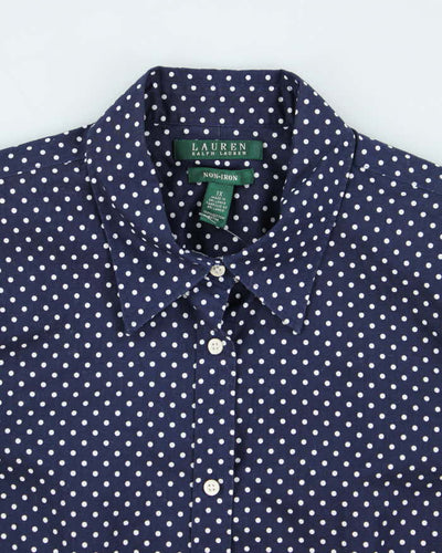 Ralph Lauren Polka Dot Blouse - XL