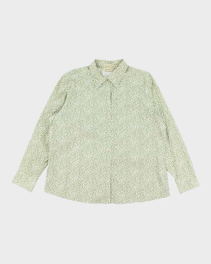 Eddie Bauer Floral Blouse - XL