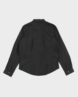 Wrangler Black Embroidered Blouse - L