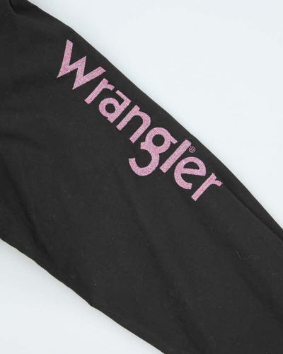 Wrangler Black Embroidered Blouse - L