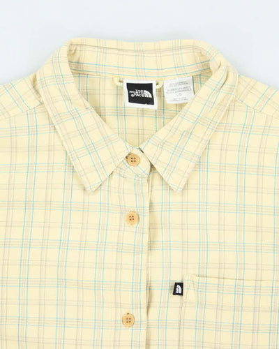 The North Face Checked Yellow Shirt - L