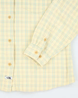 The North Face Checked Yellow Shirt - L