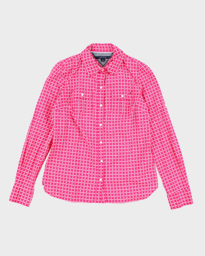 Tommy Hilfiger Pink Pattern Blouse - S