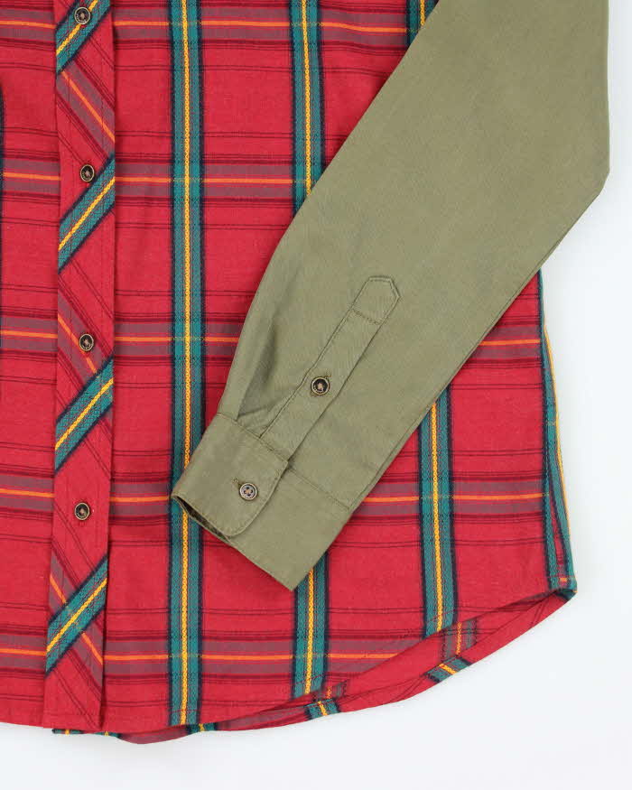 Y2k 00s Desigual Checked Blouse - M