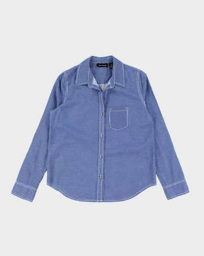 Y2k 00s DKNY Star Print Shirt - S