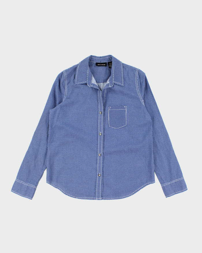 Y2k 00s DKNY Star Print Shirt - S