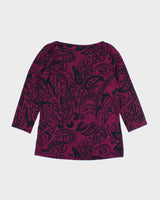 Y2k 00s Penmans Paisley Pastern Top - M