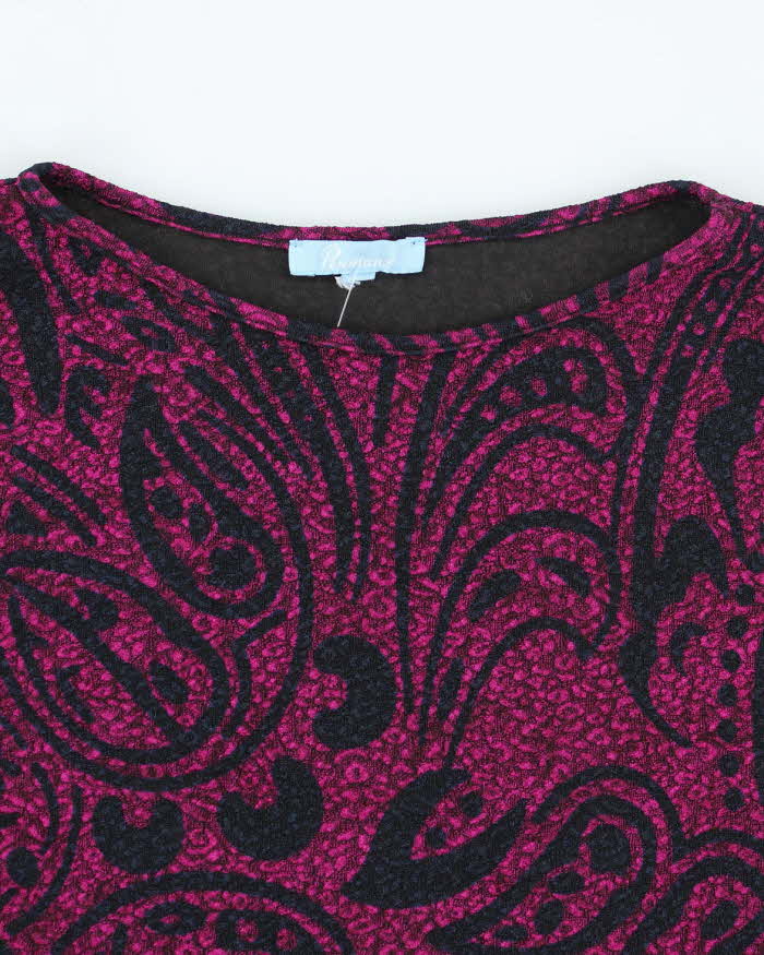 Y2k 00s Penmans Paisley Pastern Top - M