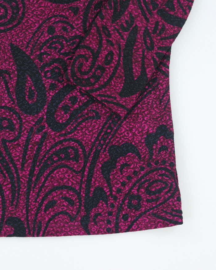 Y2k 00s Penmans Paisley Pastern Top - M