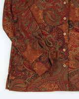 Vintage Japon Et Chine Paisley Pattern Blouse - M