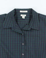 Vintage L.L. Bean Checked Blouse - M